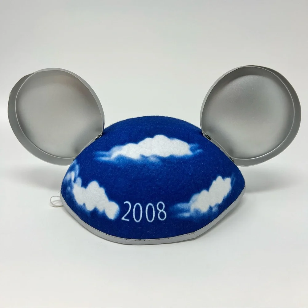 Walt Disney World Parks Mickey Mouse Ears Hat 2008 Year of A Million Dreams